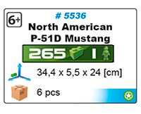 Chasseur US P-51D MUSTANG